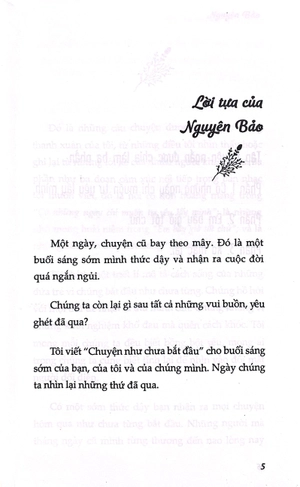 chuyện như chưa bắt đầu