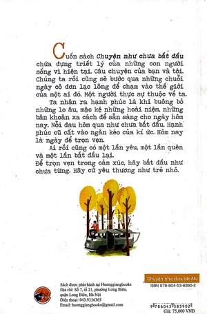 chuyện như chưa bắt đầu