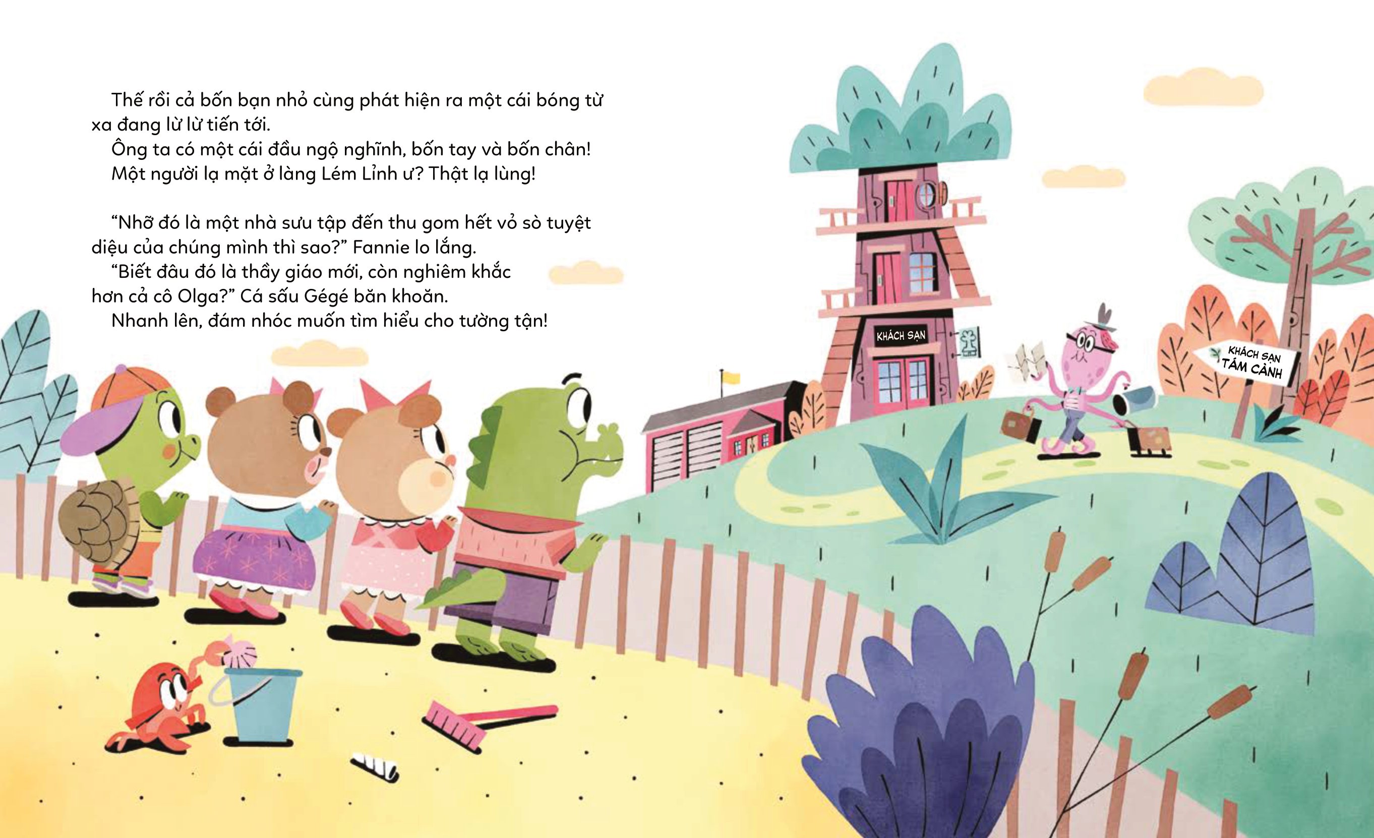 chuyện ở làng lém lỉnh - ngàn cuộc đời của ông bạch tuộc