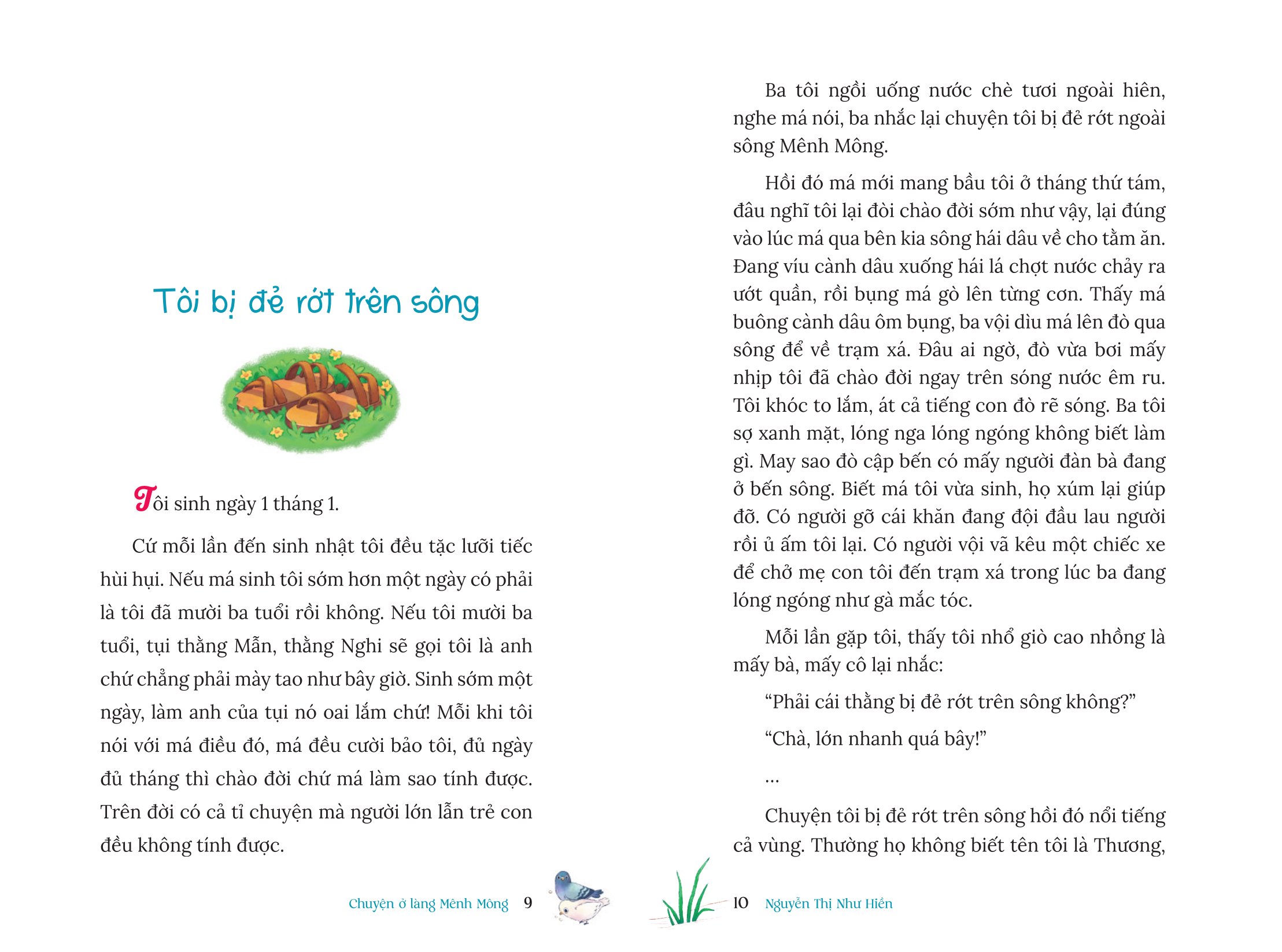 Chuyện Ở Làng Mênh Mông - Bìa Cứng