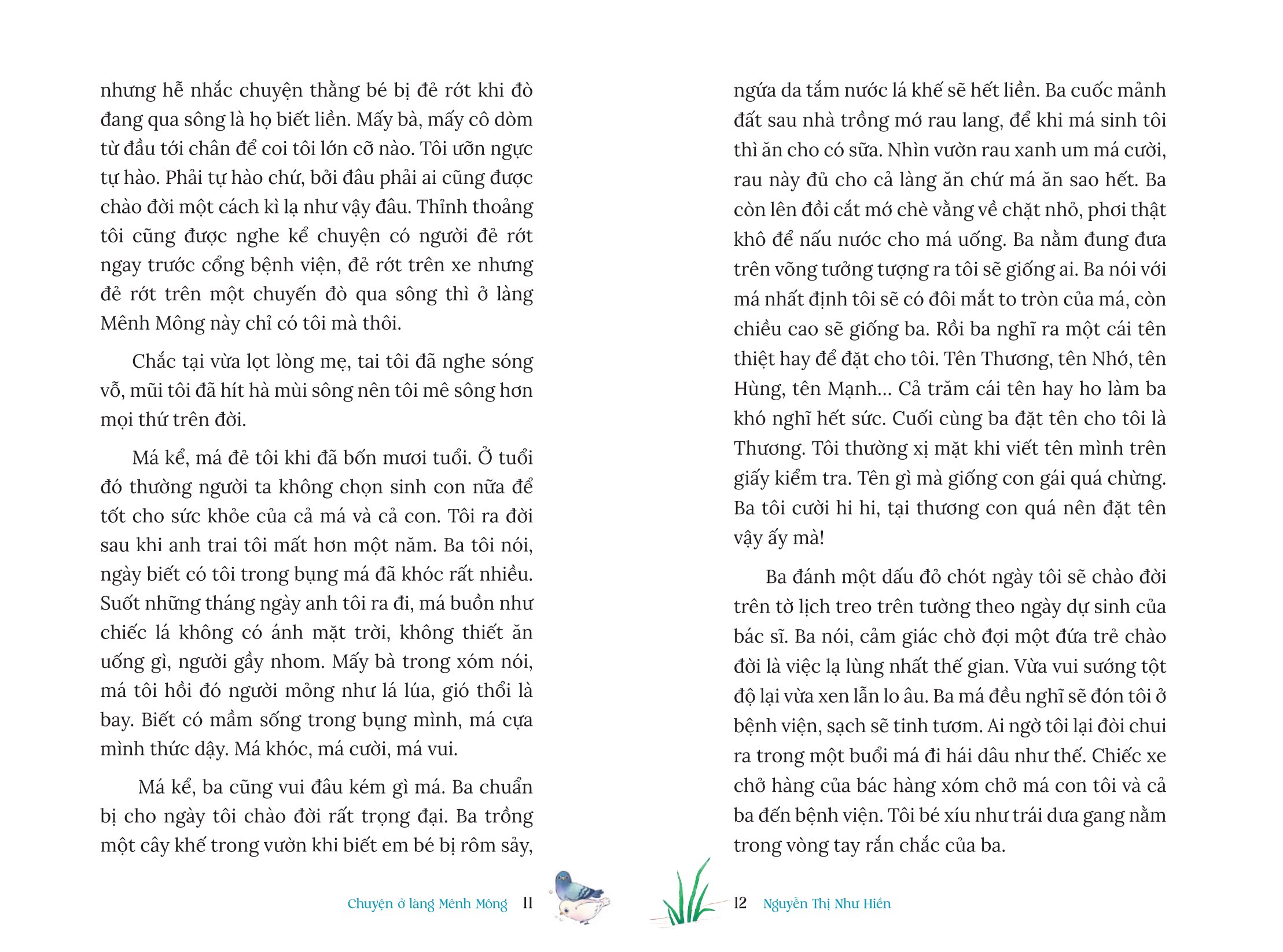 Chuyện Ở Làng Mênh Mông - Bìa Cứng