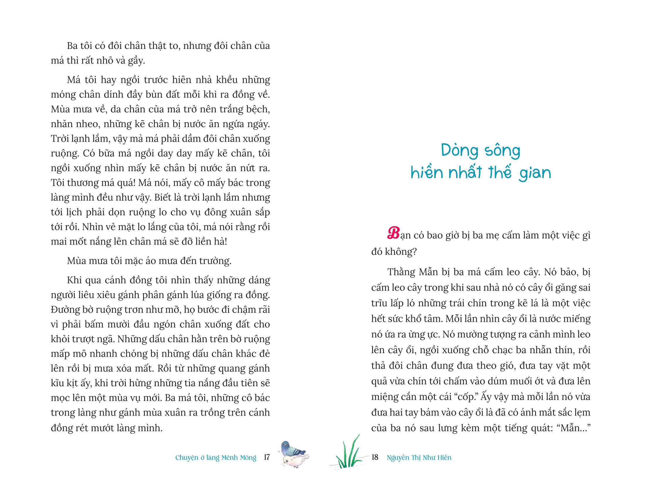 Chuyện Ở Làng Mênh Mông - Bìa Cứng