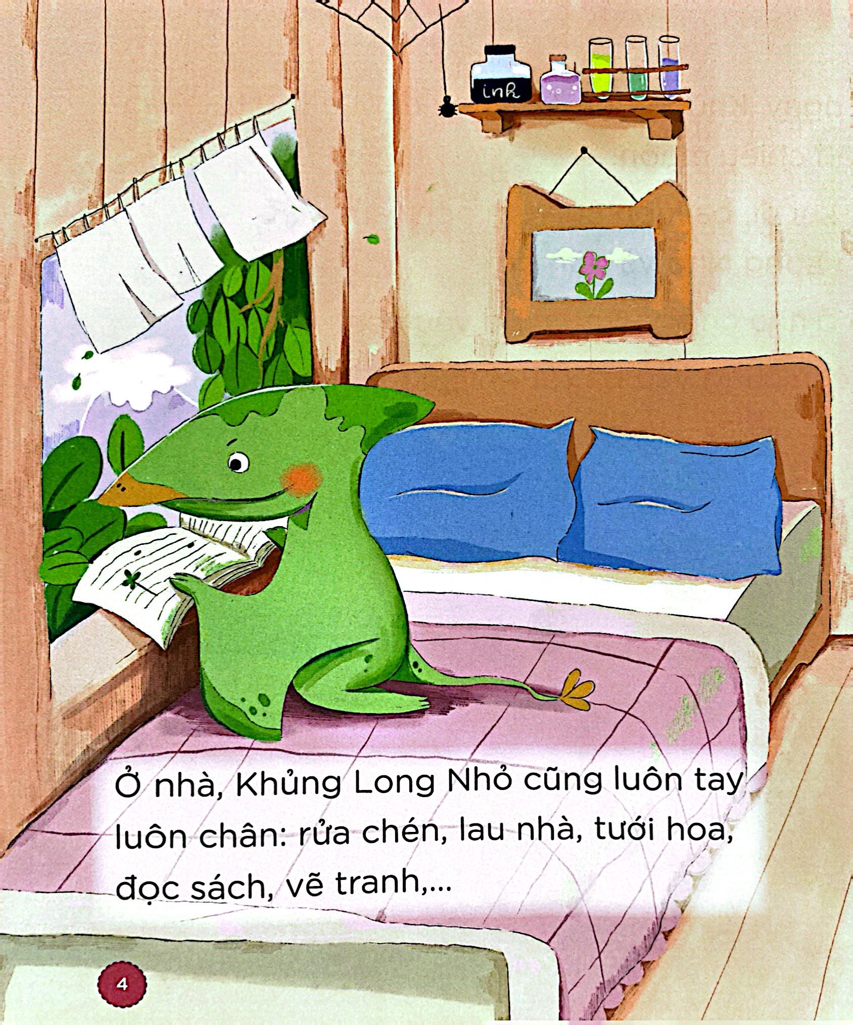 chuyện ở rừng hạnh phúc - chuyến đưa thư đầu tiên của khủng long nhỏ