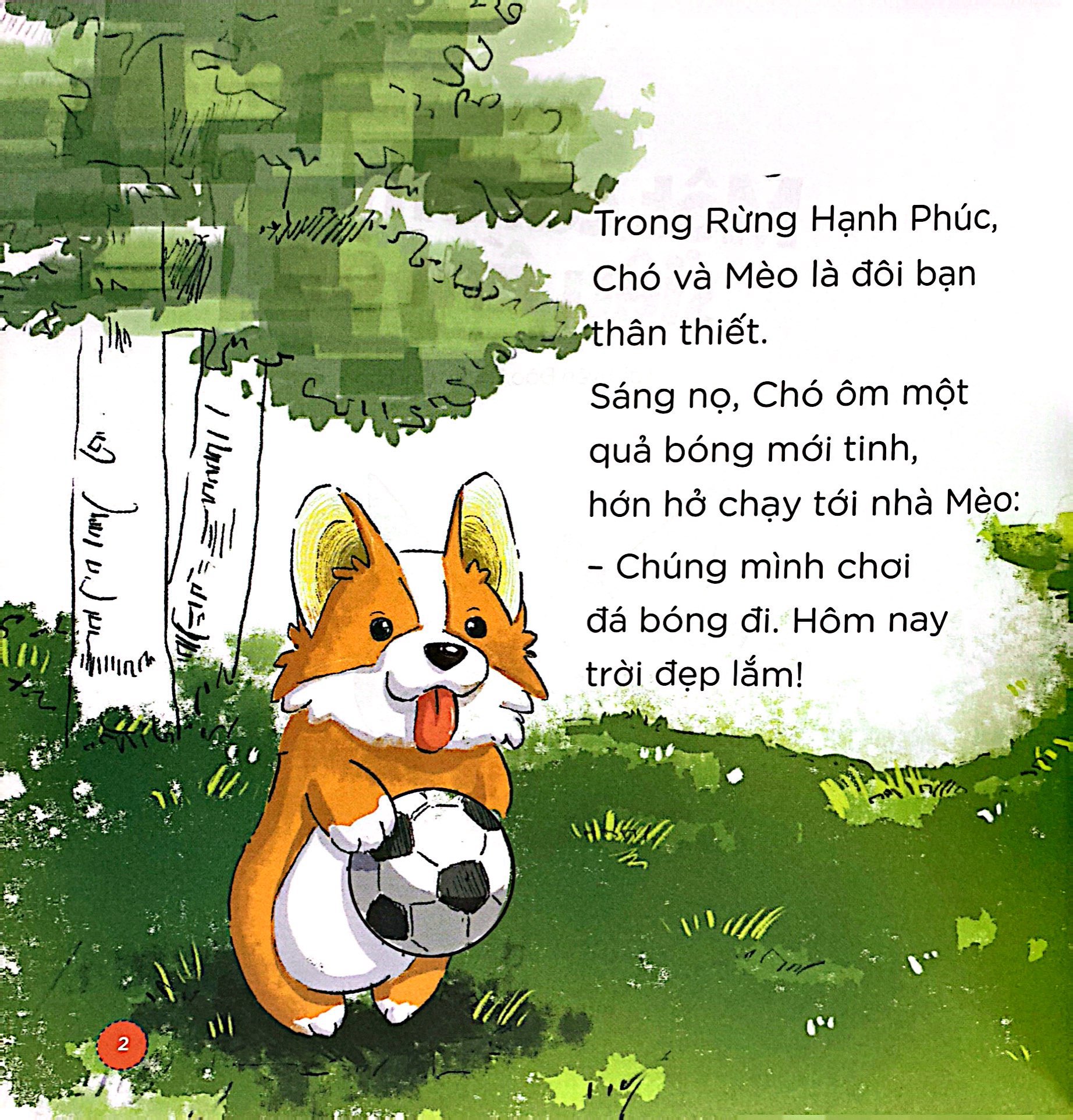 chuyện ở rừng hạnh phúc - một cái ôm siêu ấp áp