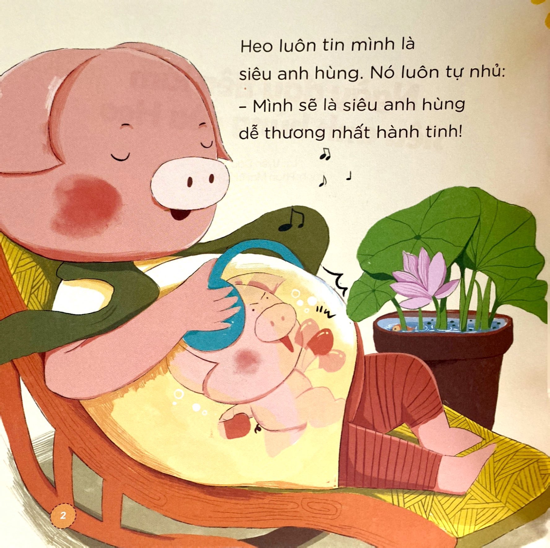 chuyện ở rừng hạnh phúc - ngày đầu làm siêu anh hùng của heo