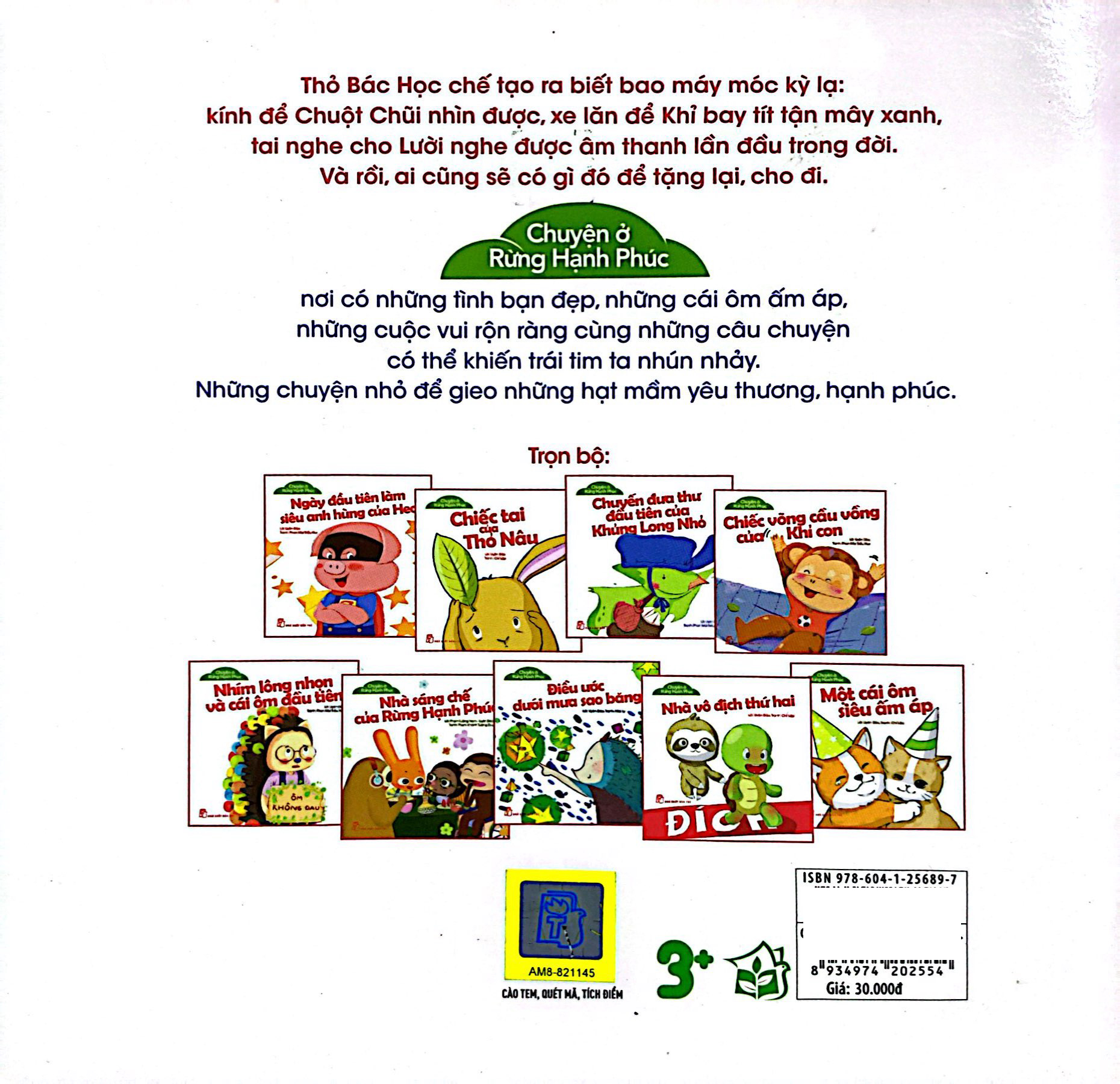 chuyện ở rừng hạnh phúc - nhà sáng chế của rừng hạnh phúc