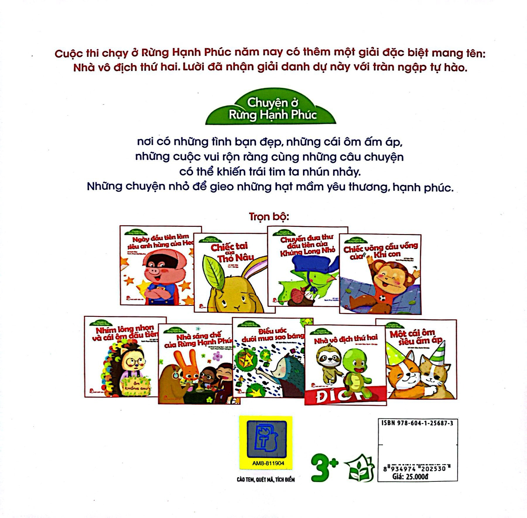 chuyện ở rừng hạnh phúc - nhà vô địch thứ hai