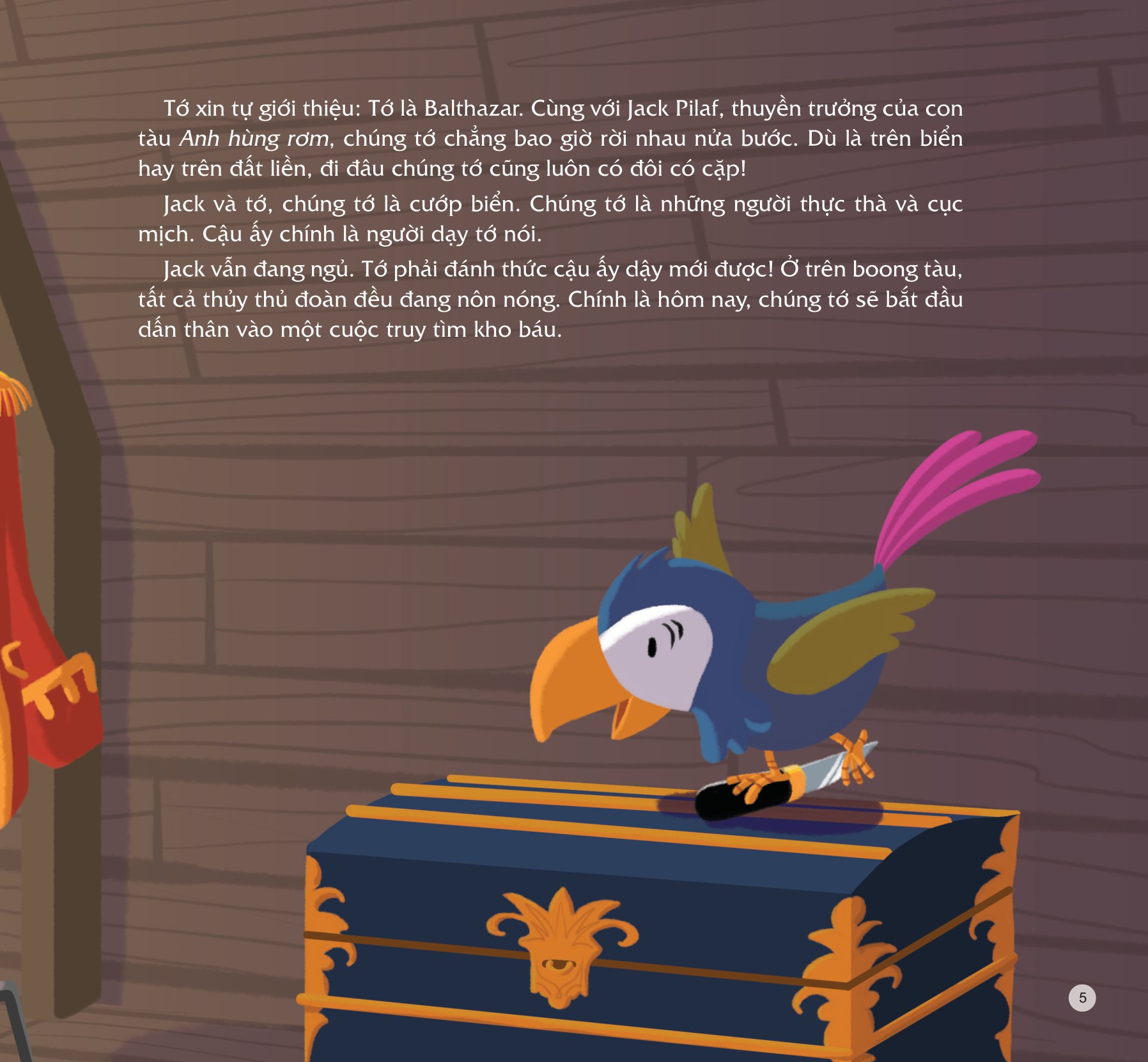 chuyến phiêu lưu đầu tiên của tớ - thế giới cướp biển
