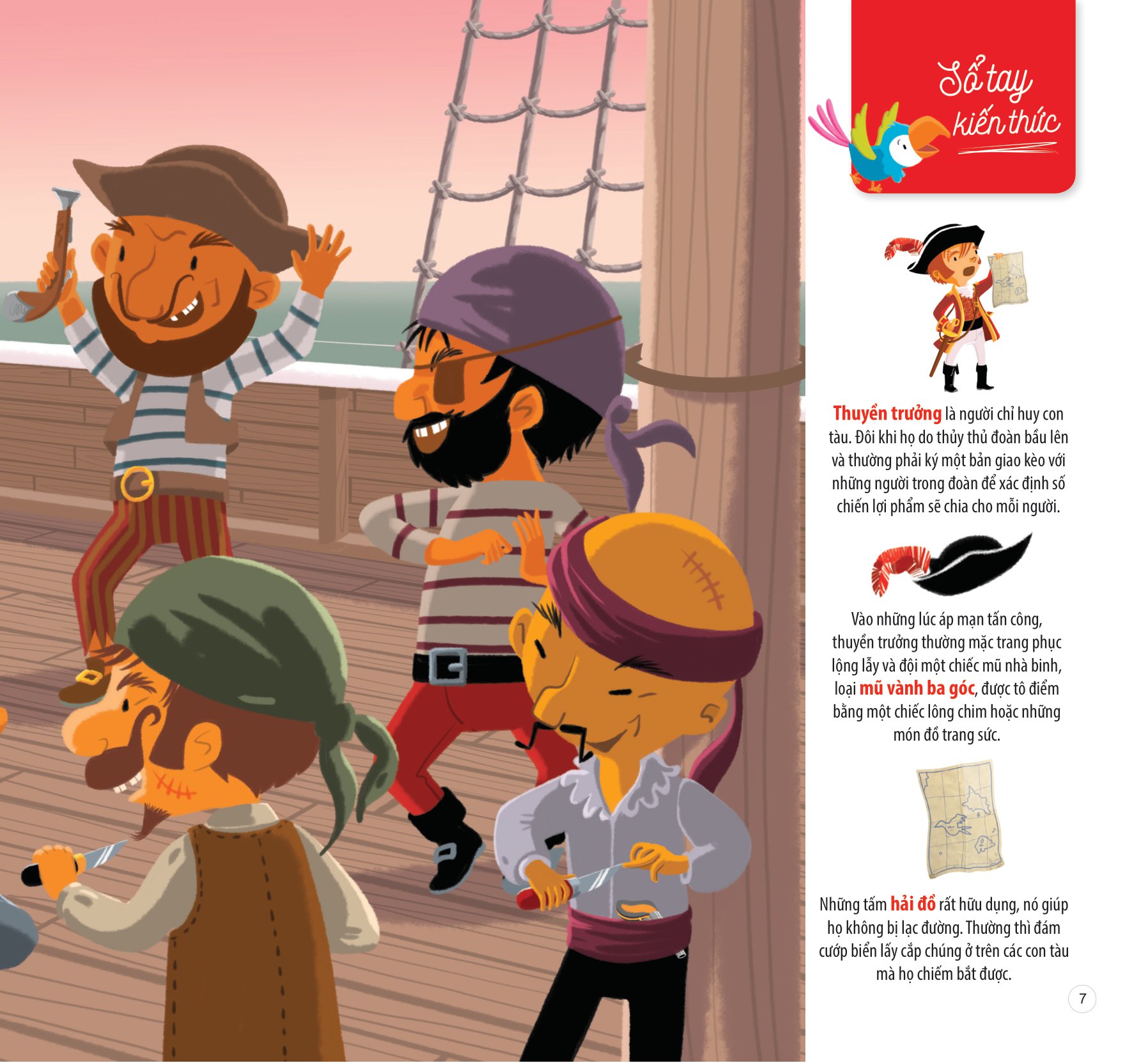 chuyến phiêu lưu đầu tiên của tớ - thế giới cướp biển