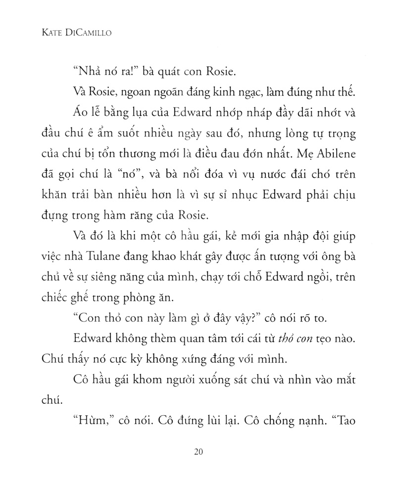 chuyến phiêu lưu kỳ diệu của edward tulane