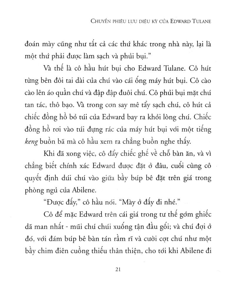 chuyến phiêu lưu kỳ diệu của edward tulane