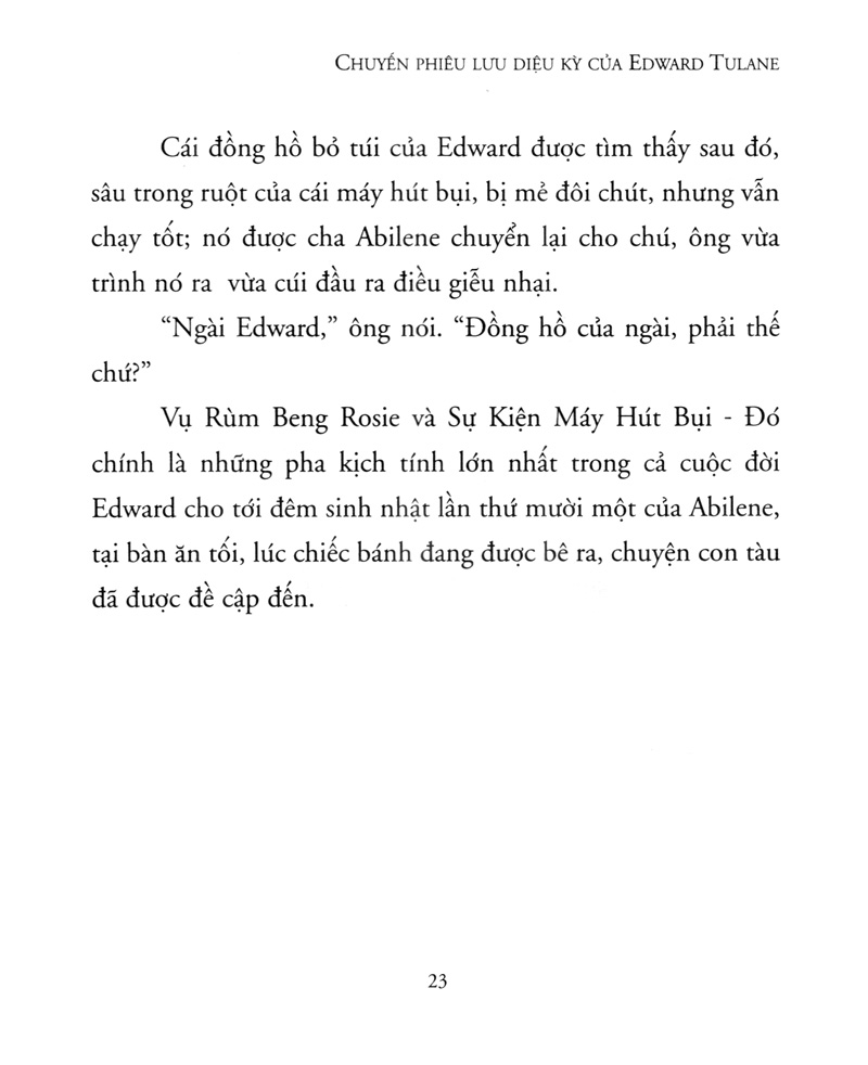 chuyến phiêu lưu kỳ diệu của edward tulane
