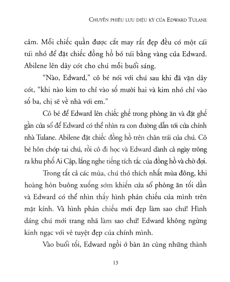 chuyến phiêu lưu kỳ diệu của edward tulane