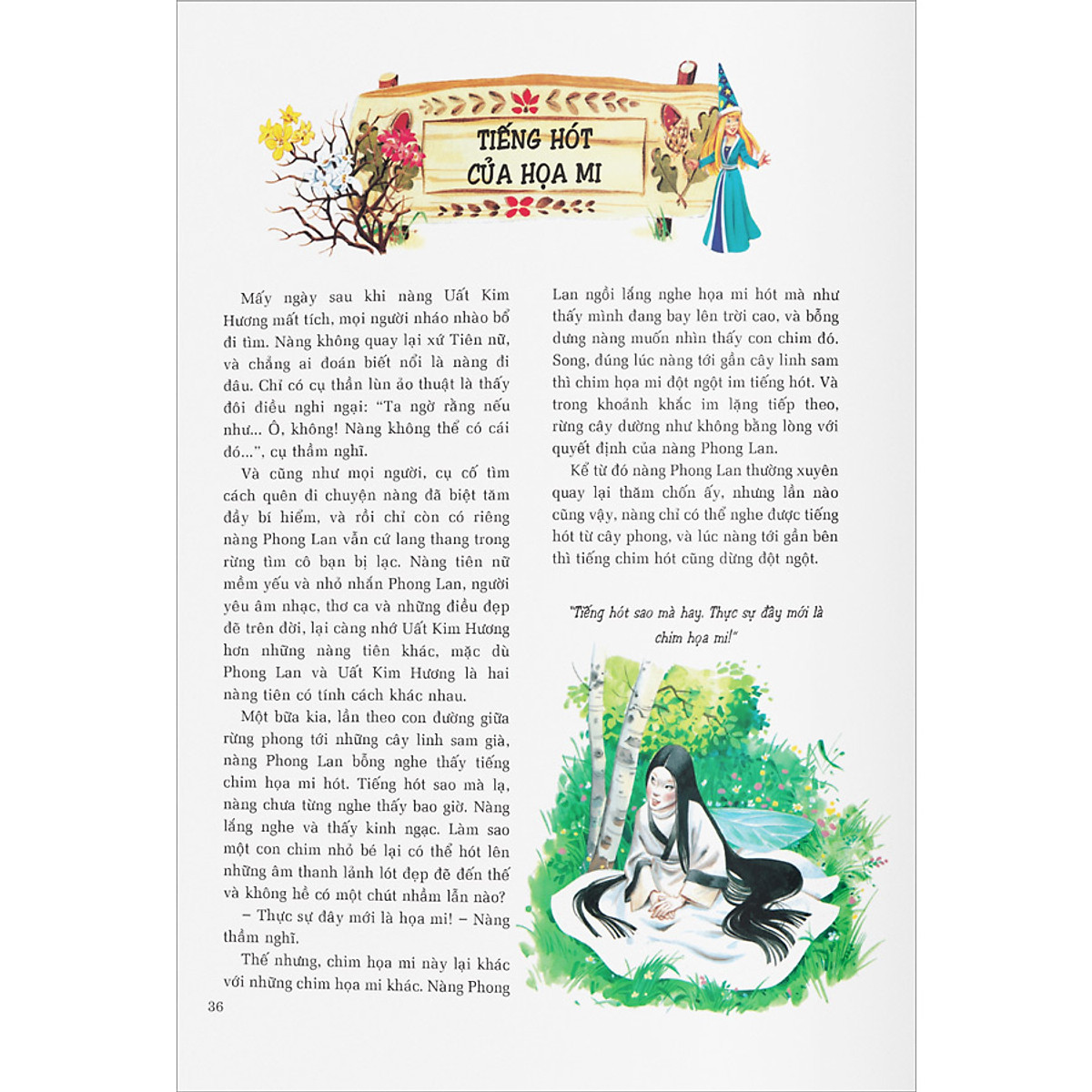 chuyện rừng - tiên nữ