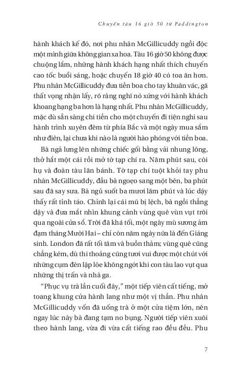 chuyến tàu 16 giờ 50 từ paddington - một vụ án của jane marple