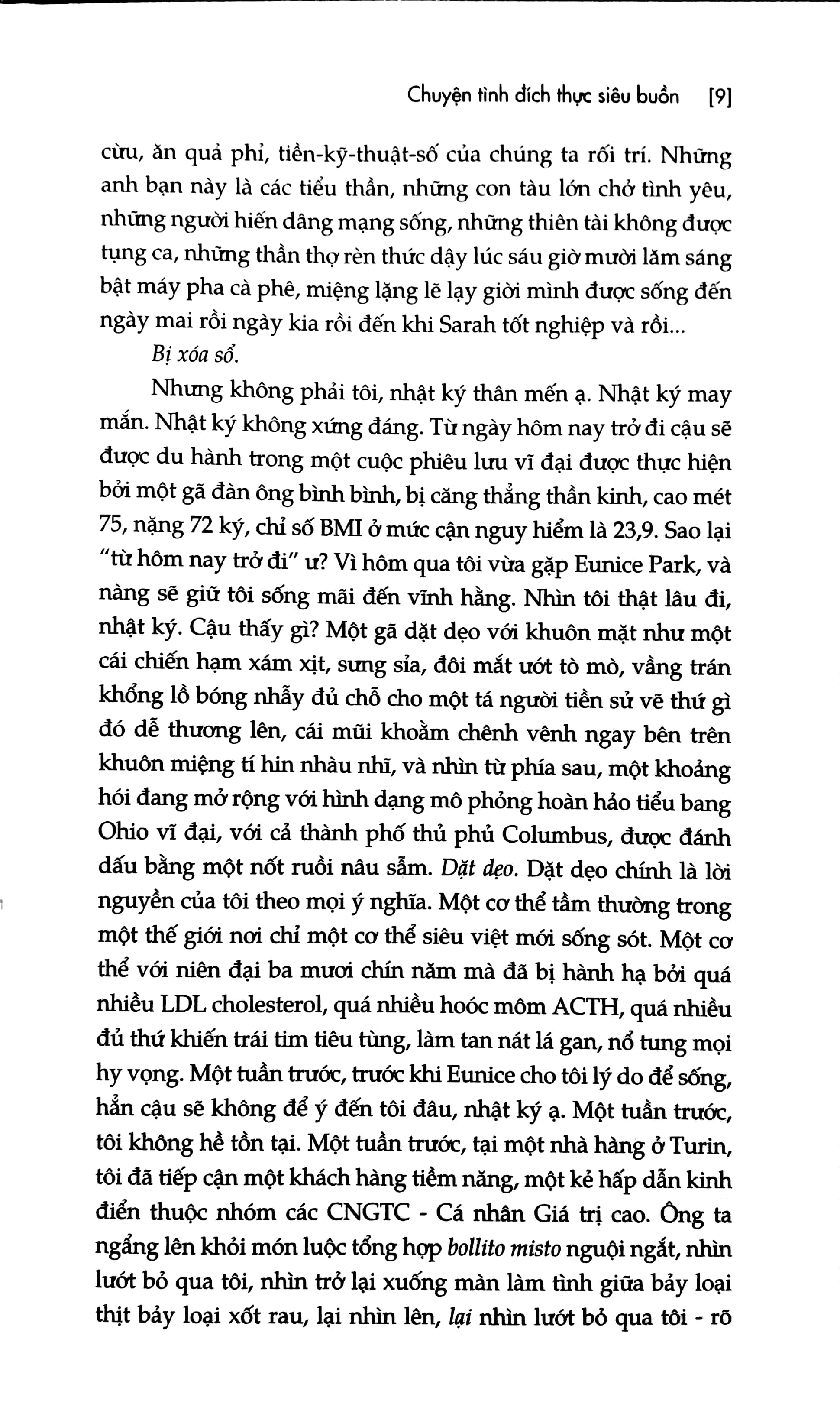 chuyện tình đích thực siêu buồn