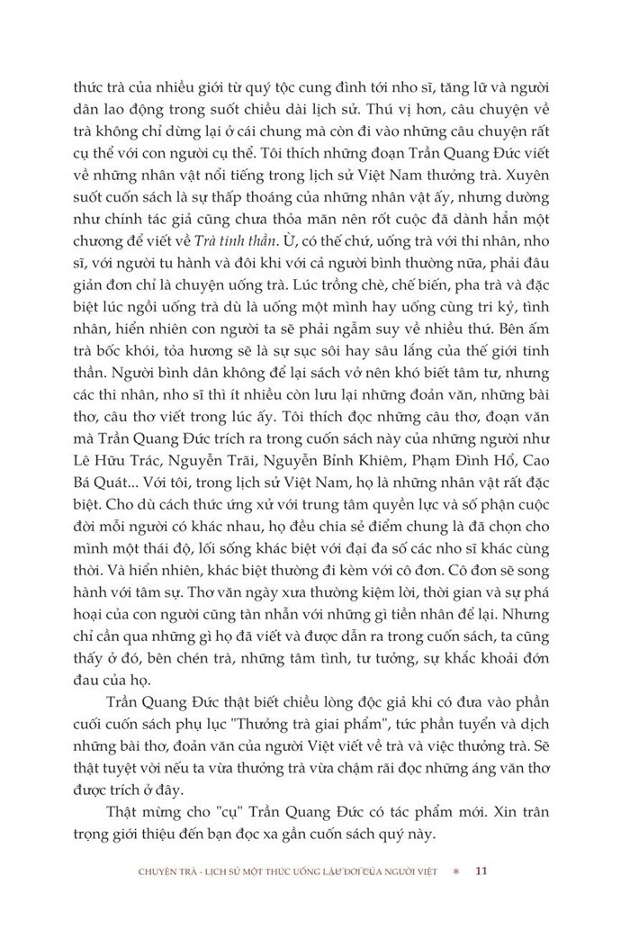 chuyện trà - lịch sử một thức uống lâu đời của người việt