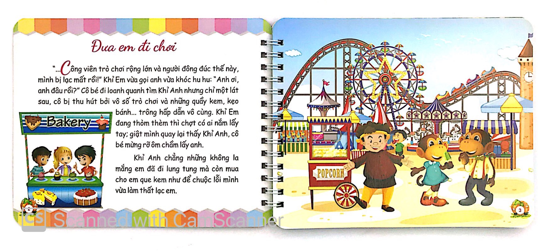 chuyện trẻ con - tina đi xem xiếc