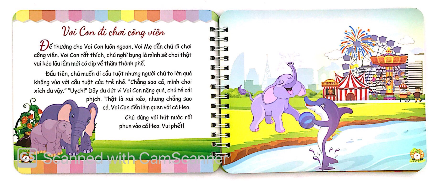 chuyện trẻ con - tina đi xem xiếc