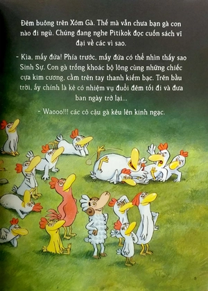 chuyện xóm gà - chiếc nồi lớn xui xẻo kỳ lạ