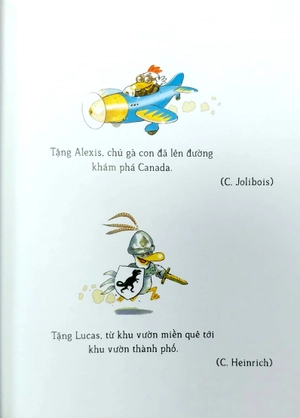 chuyện xóm gà - nàng gà ngủ trong rừng