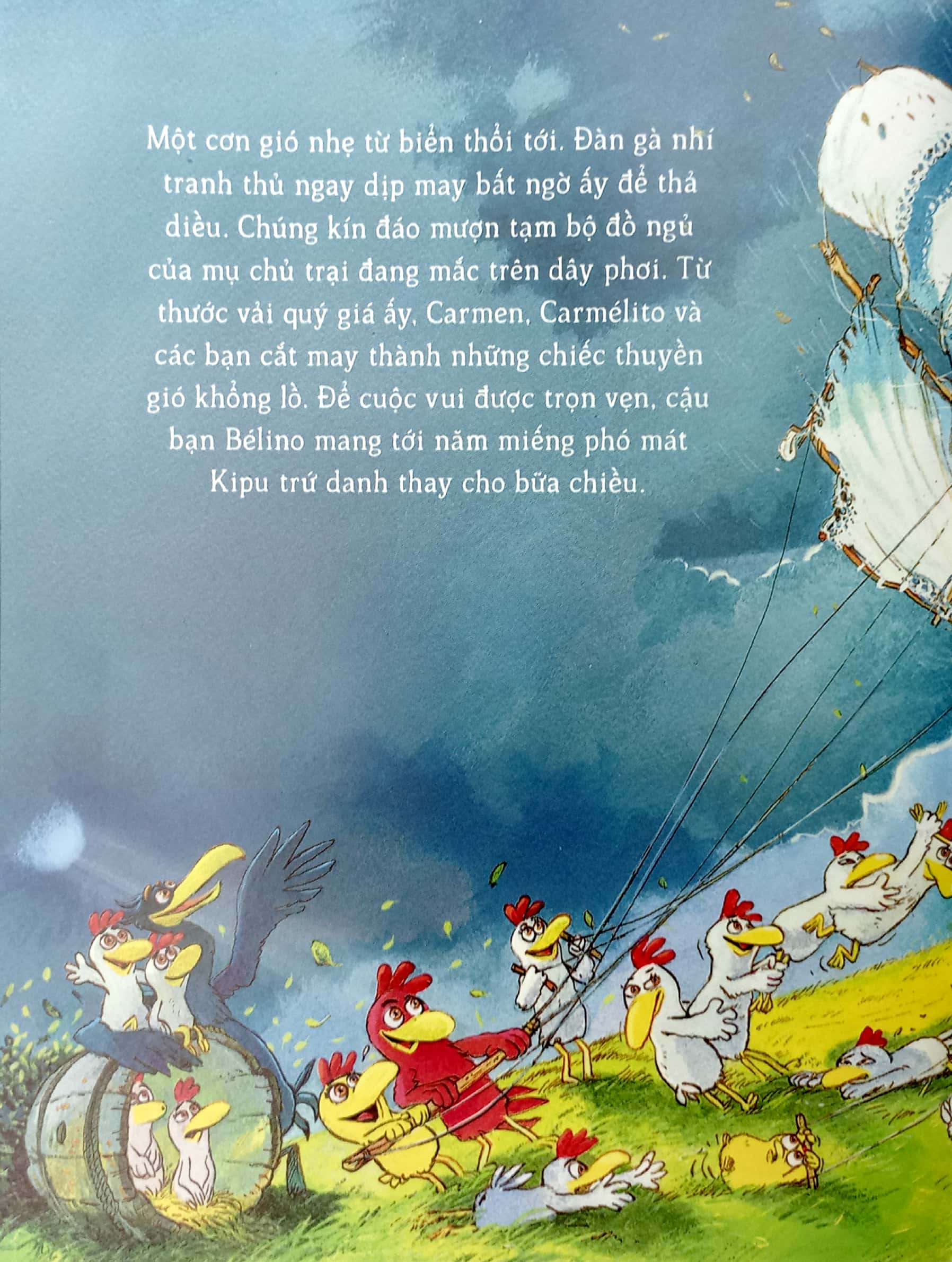 chuyện xóm gà - quả trứng của hoàng đế