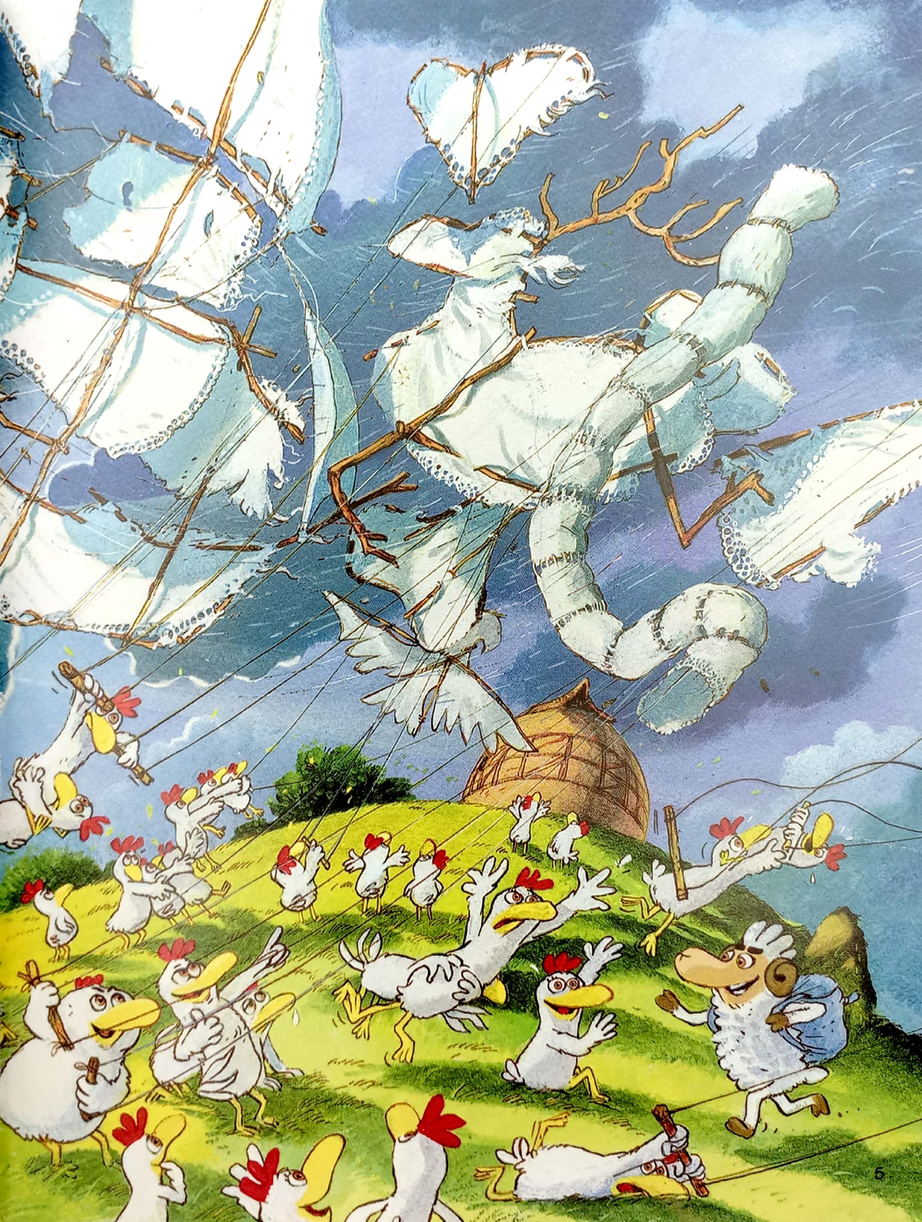 chuyện xóm gà - quả trứng của hoàng đế