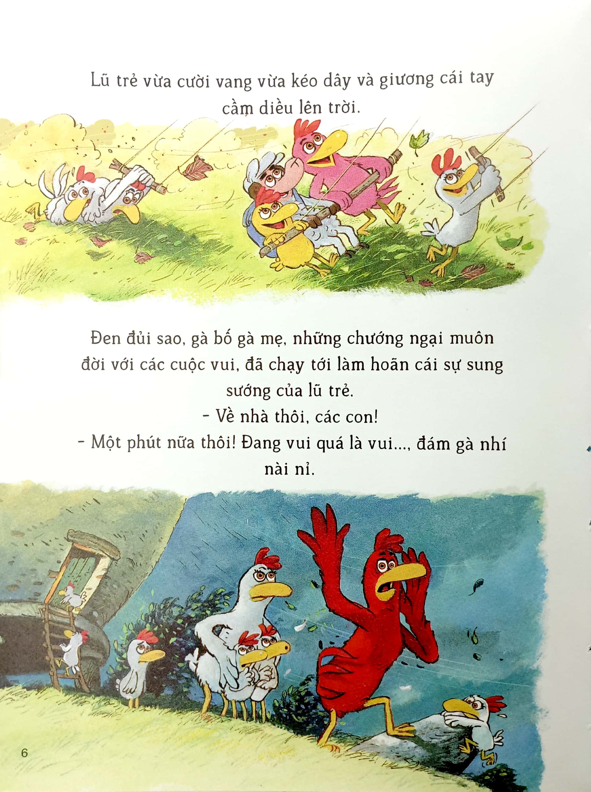 chuyện xóm gà - quả trứng của hoàng đế