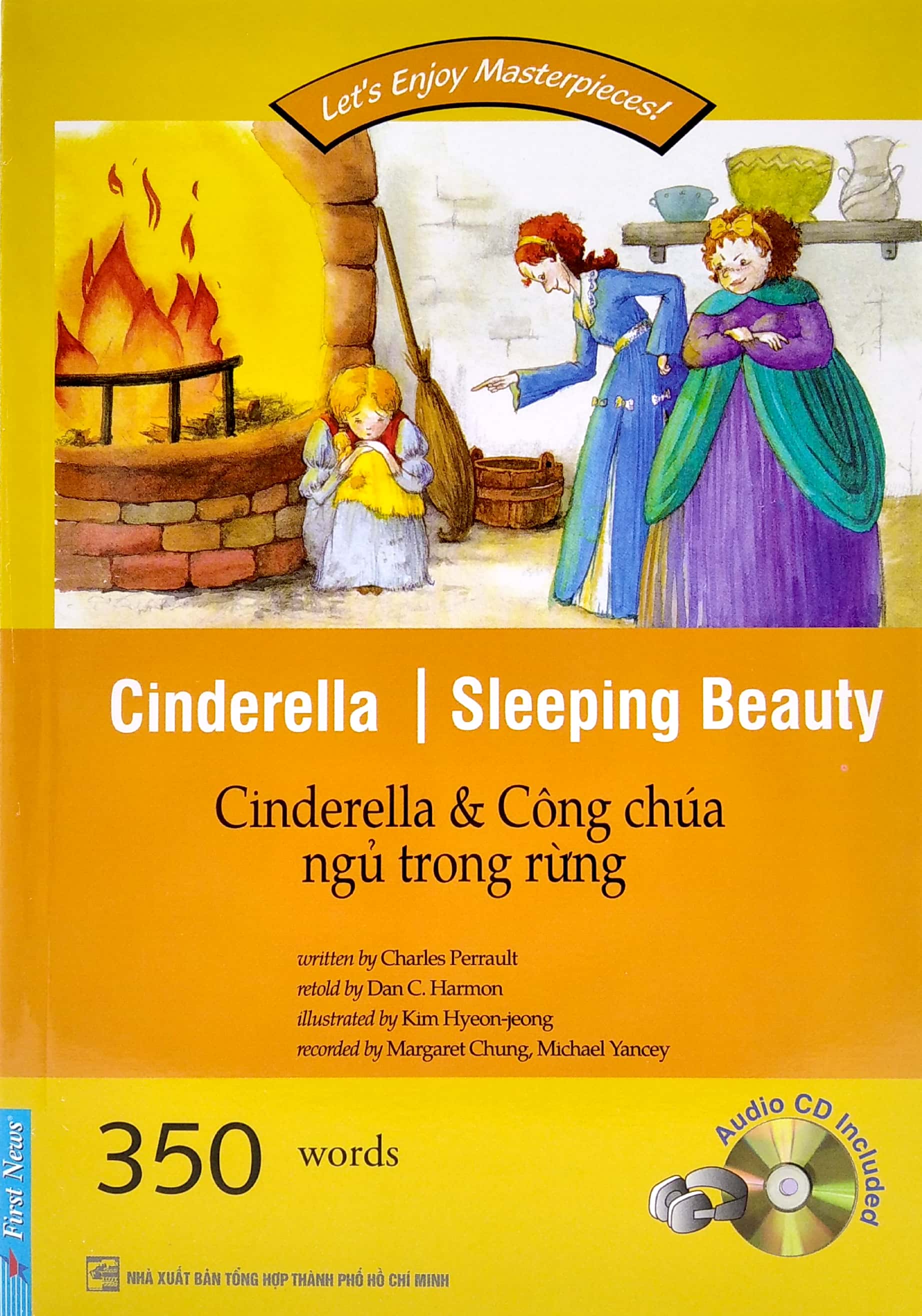 cinderella & công chúa ngủ trong rừng (kèm cd)