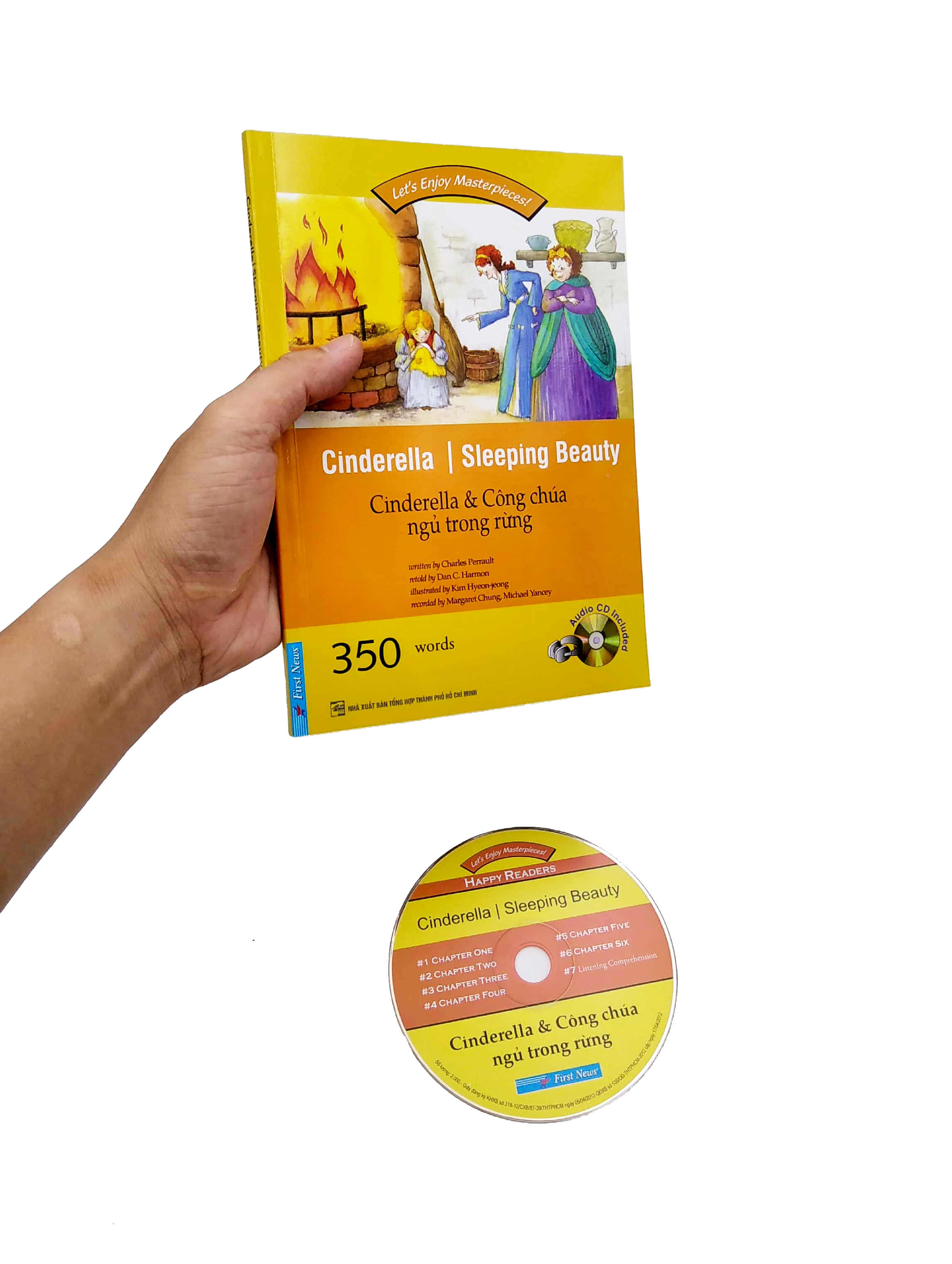 cinderella & công chúa ngủ trong rừng (kèm cd)