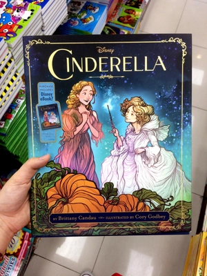 cinderella picture book: purchase includes disney ebook!