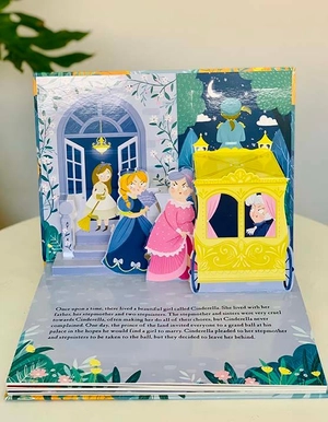 cinderella pop-up book