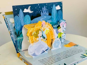 cinderella pop-up book