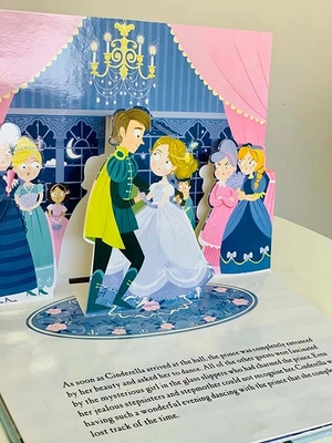 cinderella pop-up book