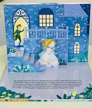 cinderella pop-up book