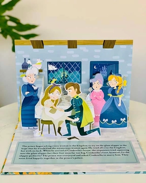 cinderella pop-up book