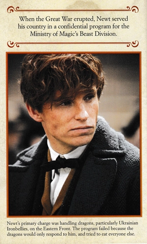 cinematic guide: newt scamander