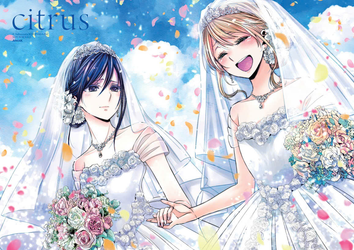 citrus - tập 10 - tặng kèm thiệp cưới phủ hologram rực rỡ