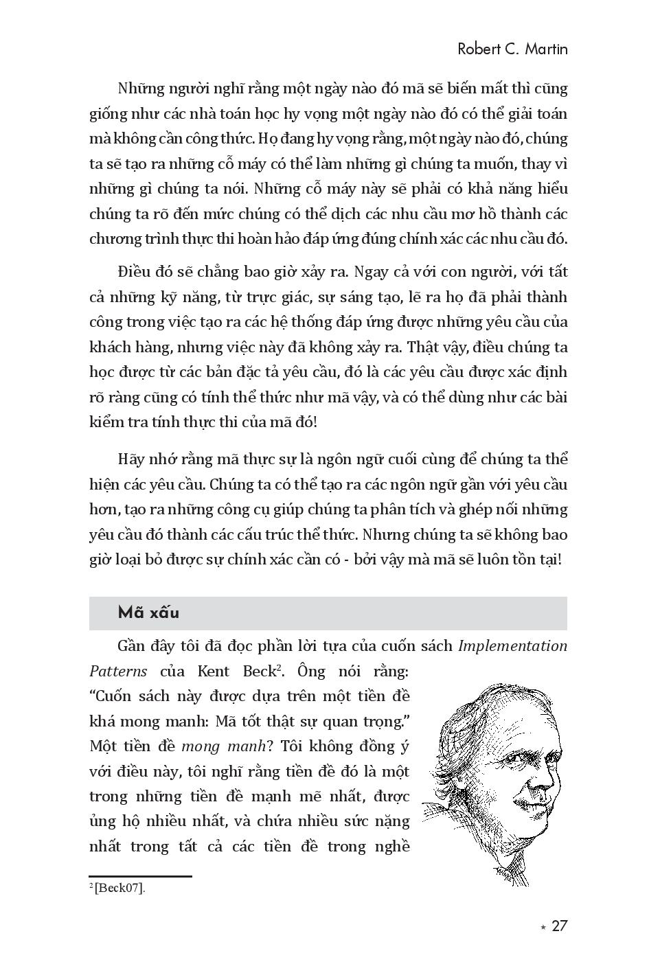 clean code - mã sạch và con đường trở thành lập trình viên giỏi (tái bản 2023)