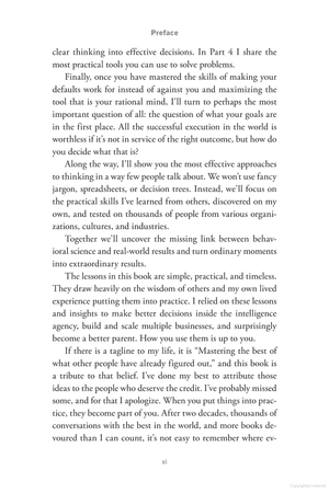 clear thinking - turning ordinary moments into extraordinary results