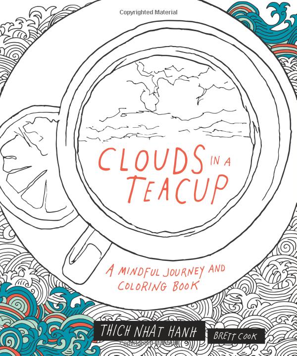 clouds in a teacup: a mindful journey and coloring book