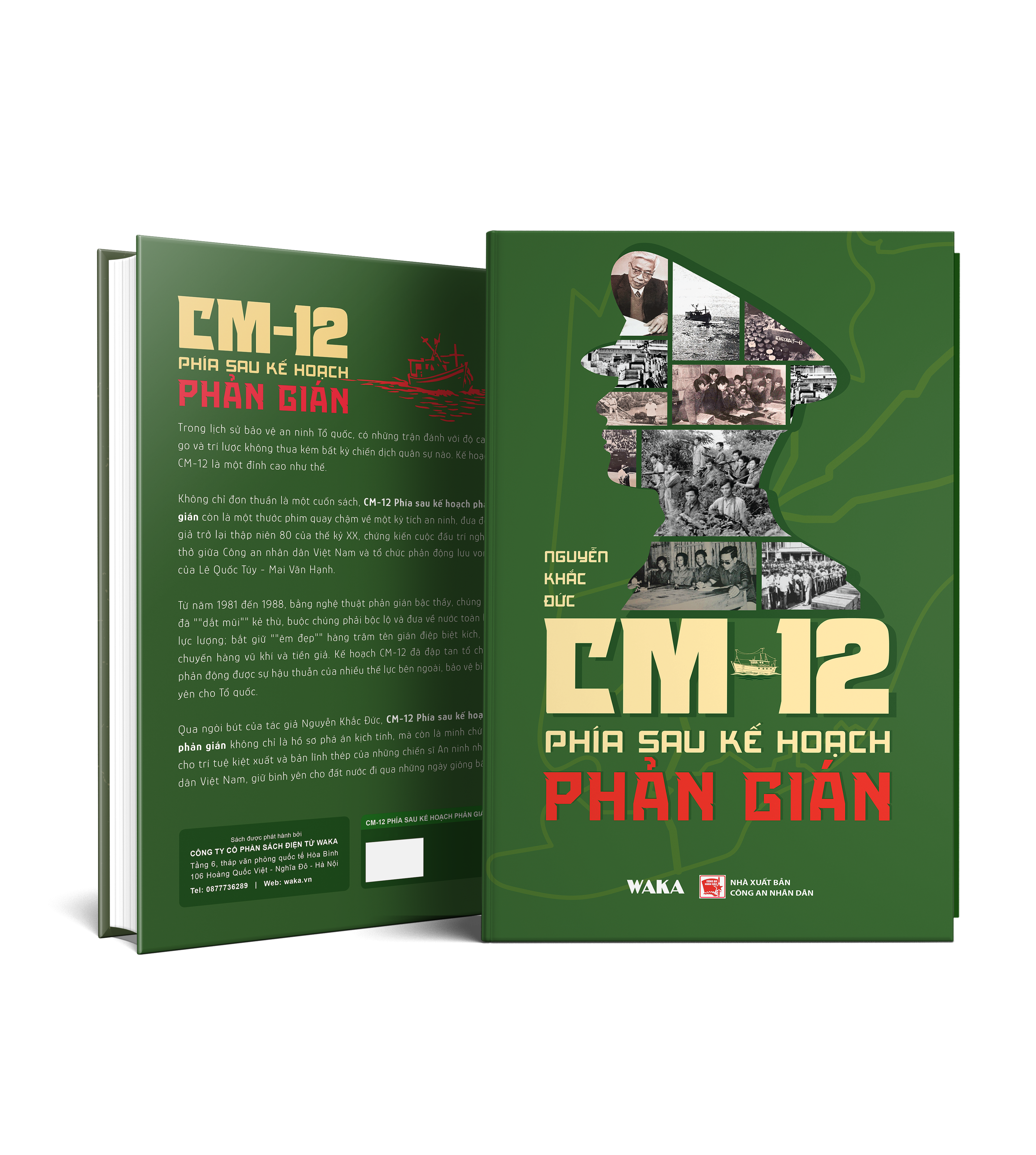 CM-12 - Phía Sau Kế Hoạch Phản Gián - Bìa Cứng - Tặng Kèm Chữ Ký Tay + Bookmark Hai Mặt Cán Mờ + Sổ Album Ảnh