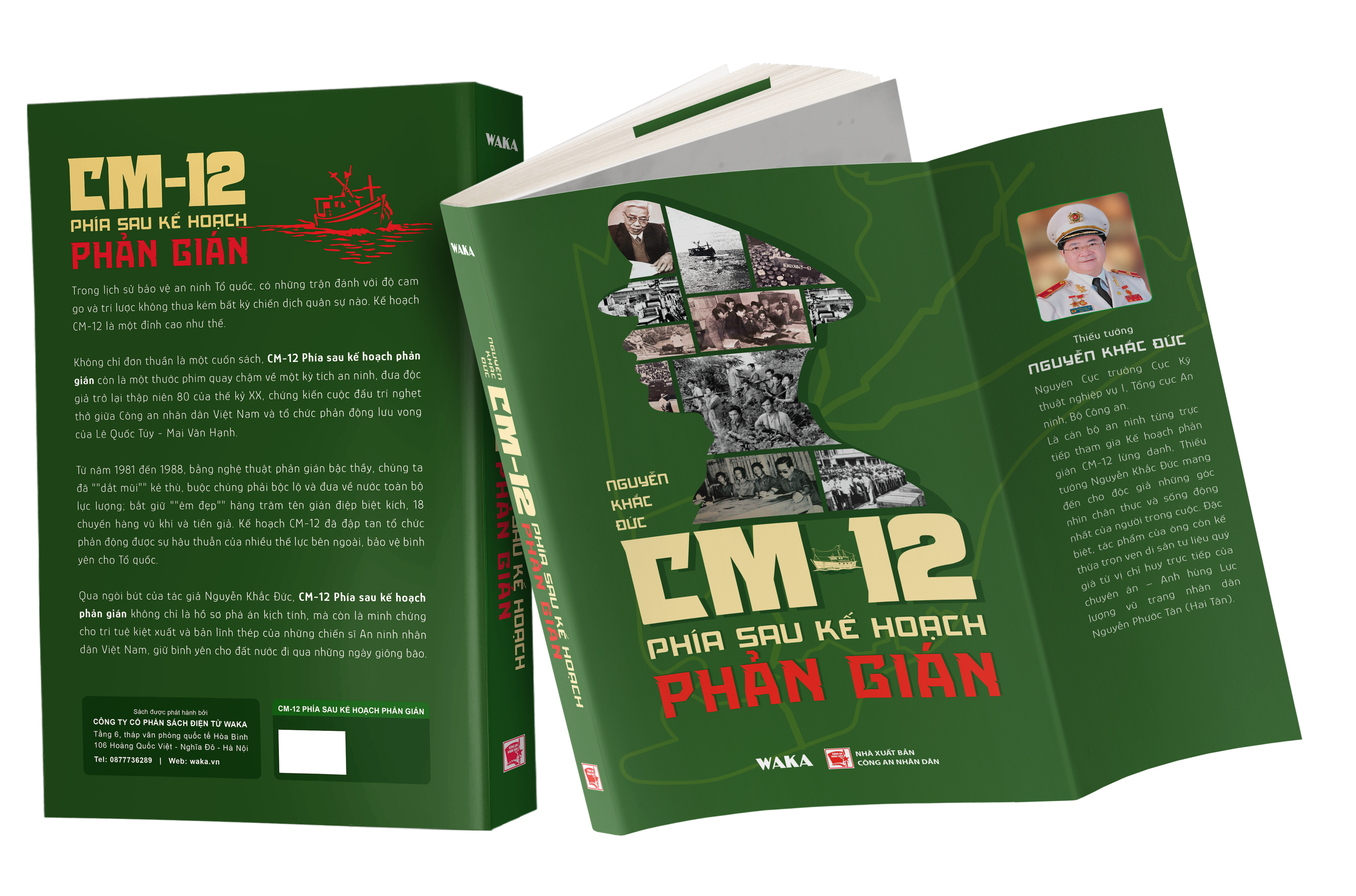 CM-12 - Phía Sau Kế Hoạch Phản Gián - Bìa Cứng - Tặng Kèm Chữ Ký Tay + Bookmark Hai Mặt Cán Mờ + Sổ Album Ảnh