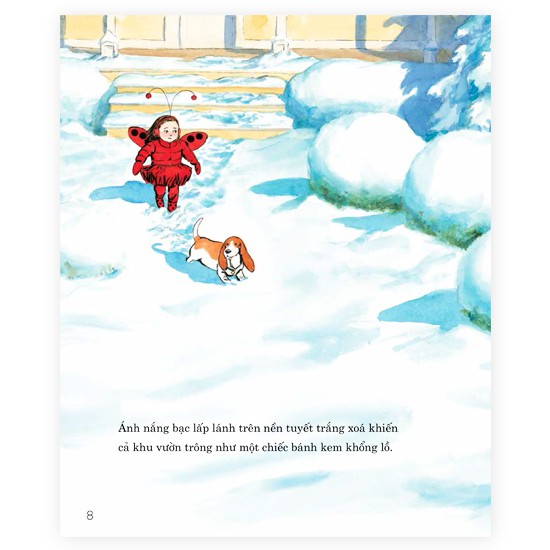 cô bé bọ rùa chơi đùa cùng tuyết - câu chuyện về tinh thần lạc quan