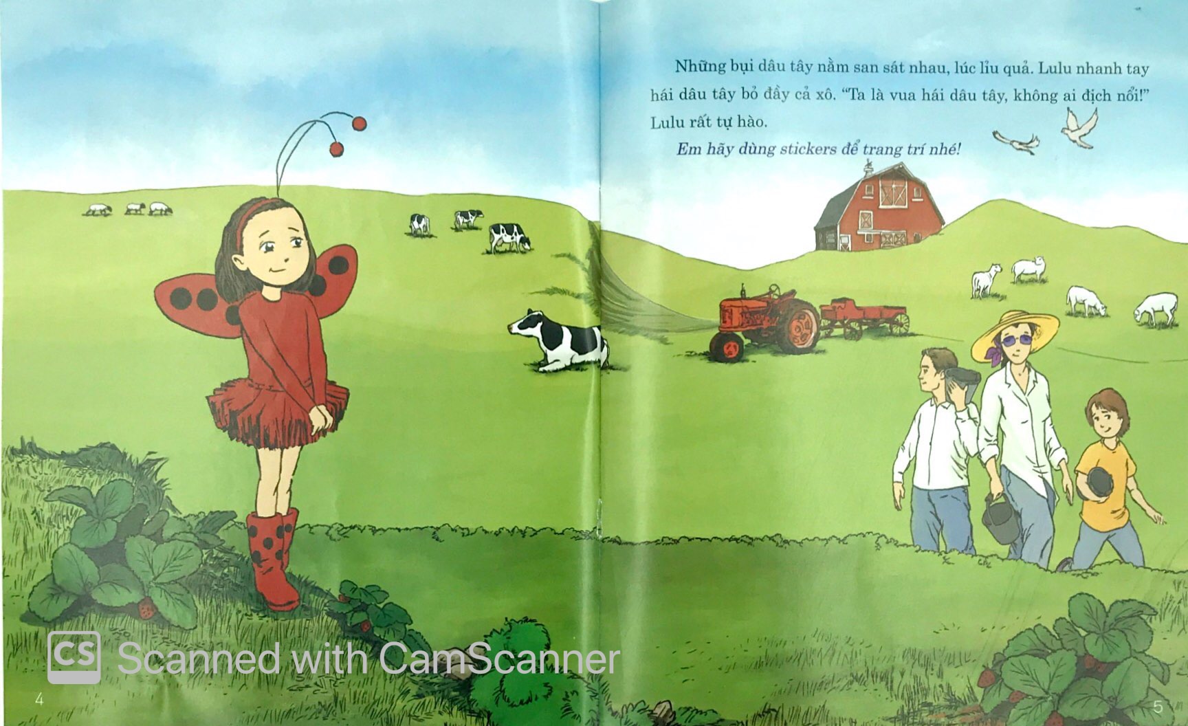 cô bé bọ rùa - cô bé bọ rùa về nông trại