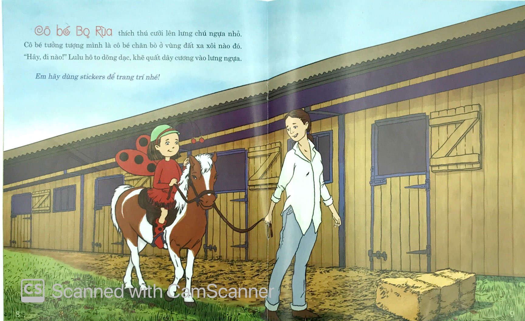 cô bé bọ rùa - cô bé bọ rùa về nông trại