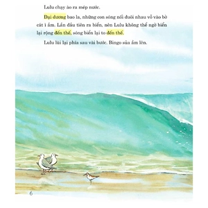 cô bé bọ rùa lần đầu đi biển - câu chuyện về lòng dũng cảm