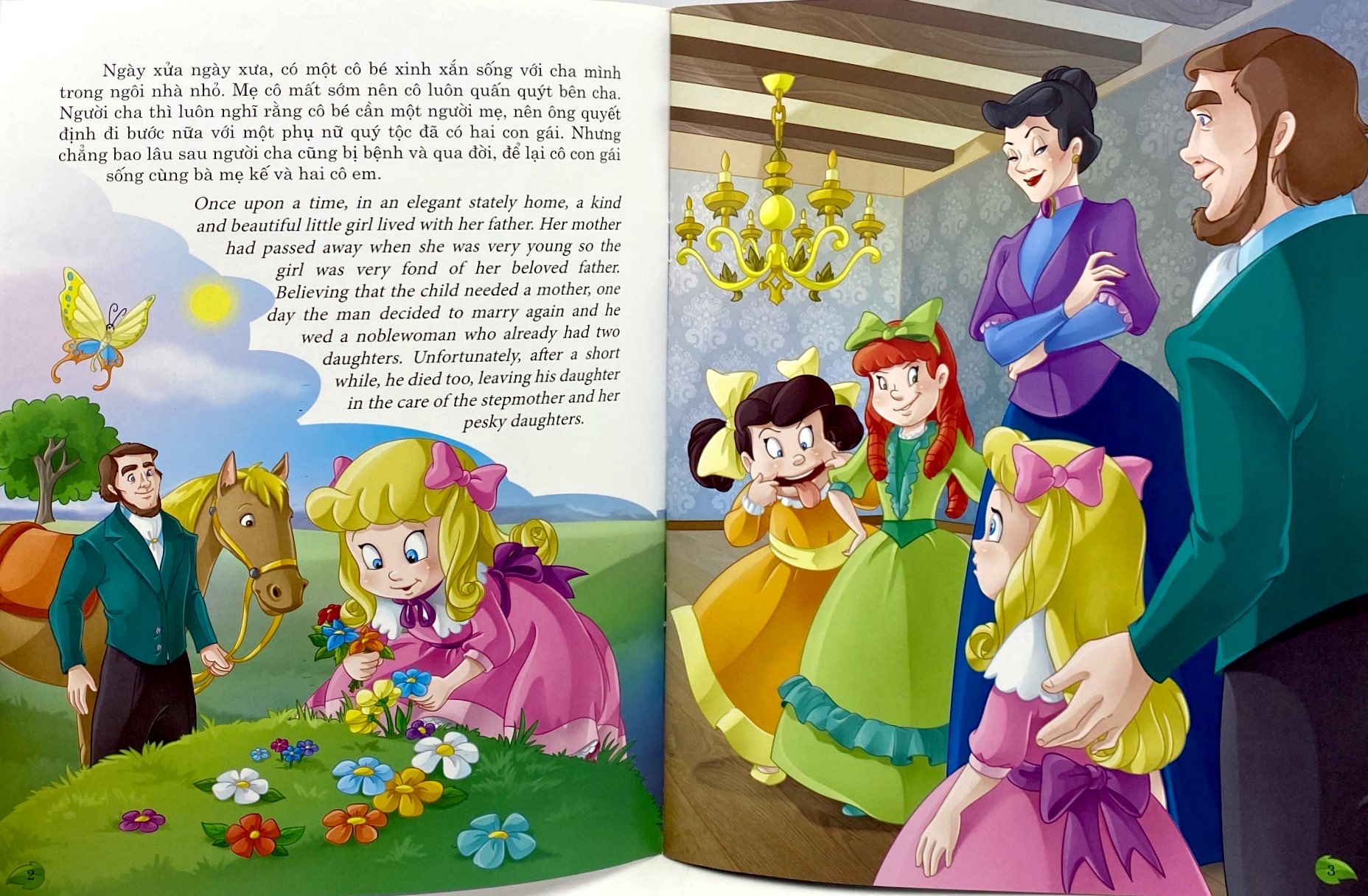 cô bé lọ lem - truyện song ngữ anh - việt