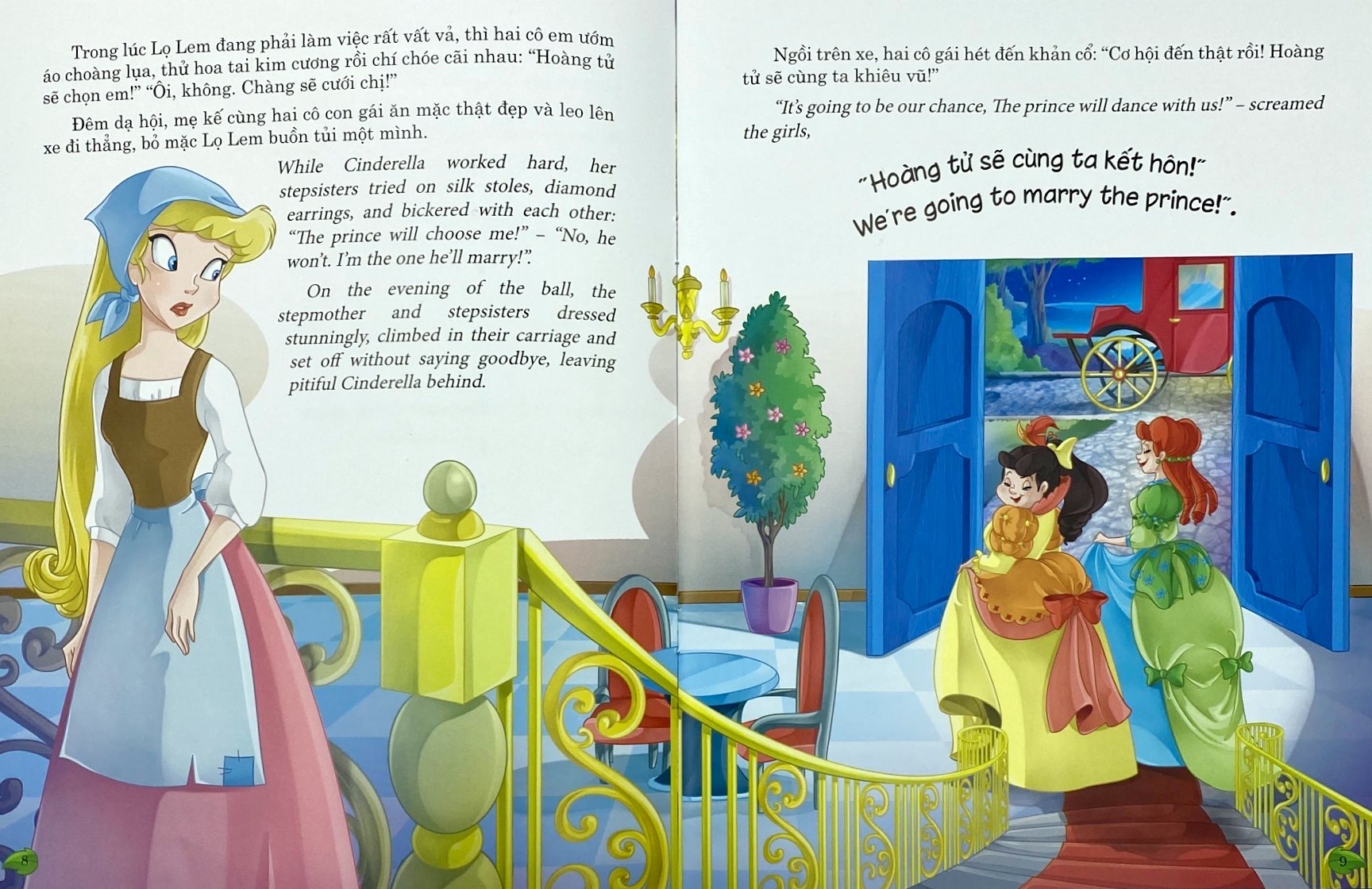 cô bé lọ lem - truyện song ngữ anh - việt