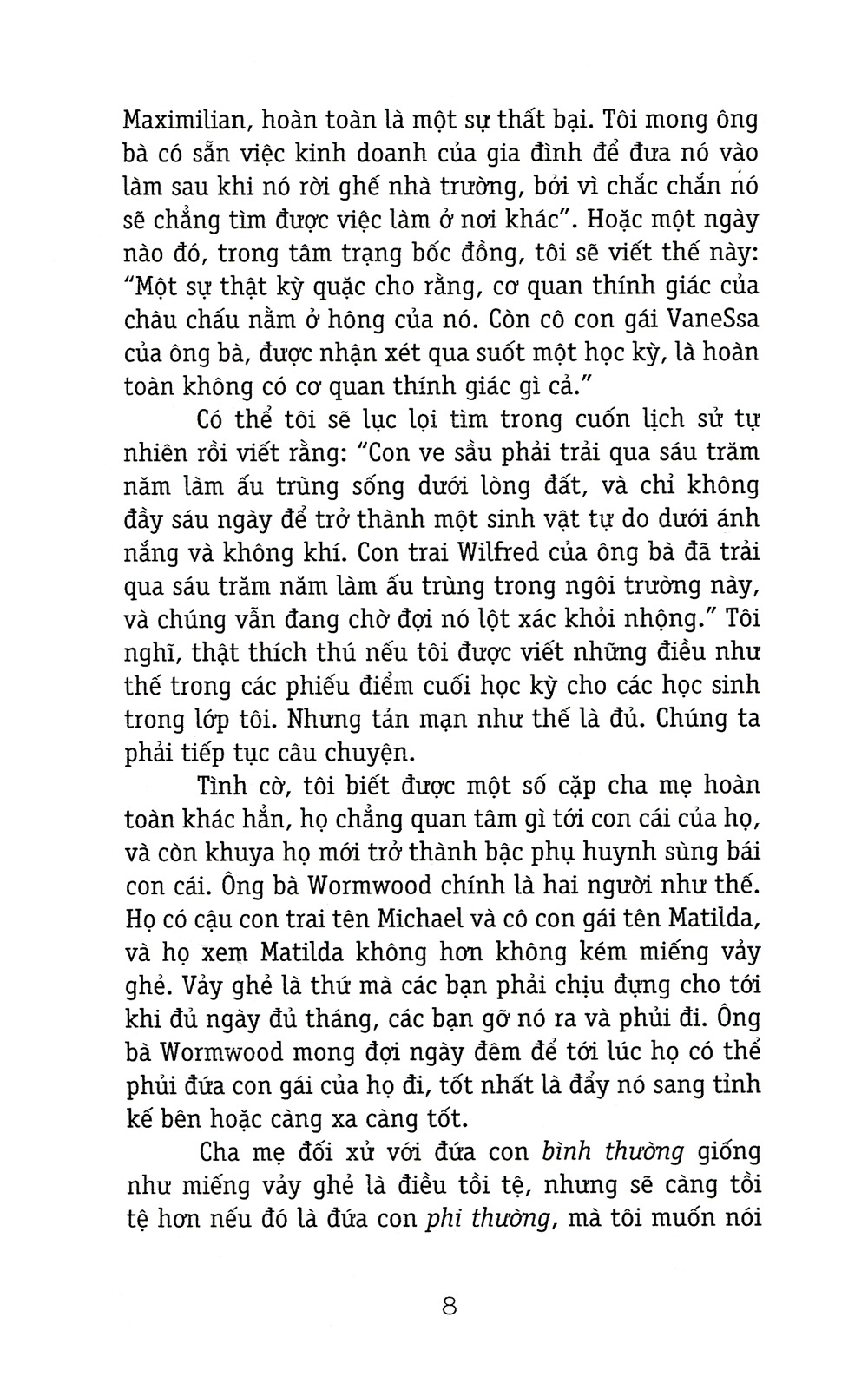 cô bé matilda (tái bản 2021)